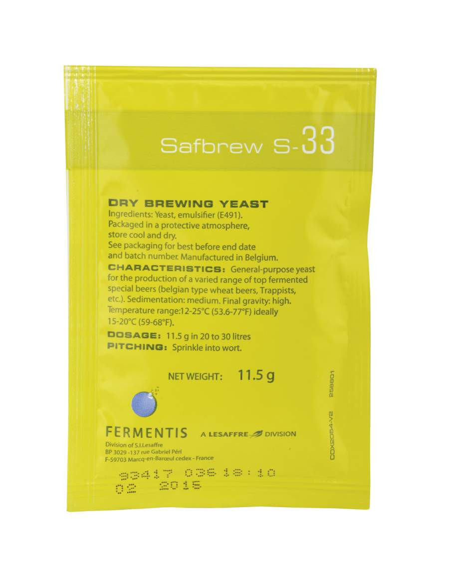 SAFBREW S-33 11.5 g